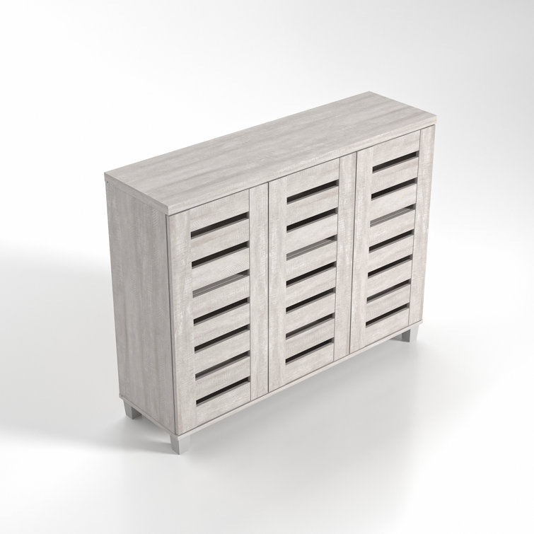 Slatted 20 pair shoe storage cabinet new arrivals